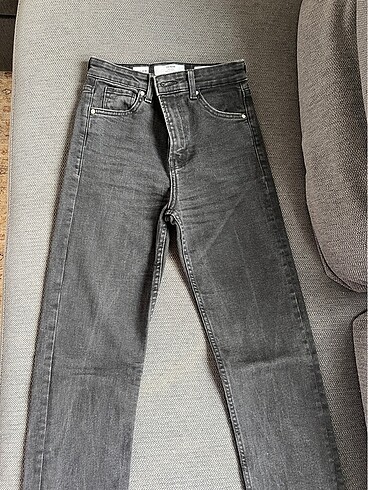 xs Beden Paça detaylı jean