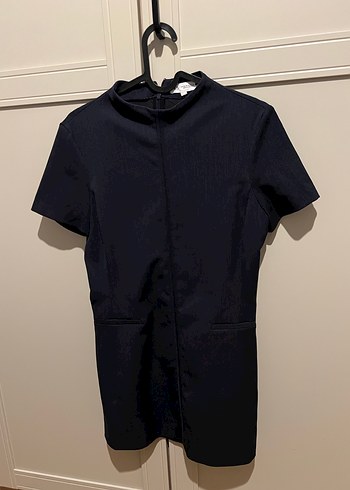 Çizgili mini elbise - Görsel 3