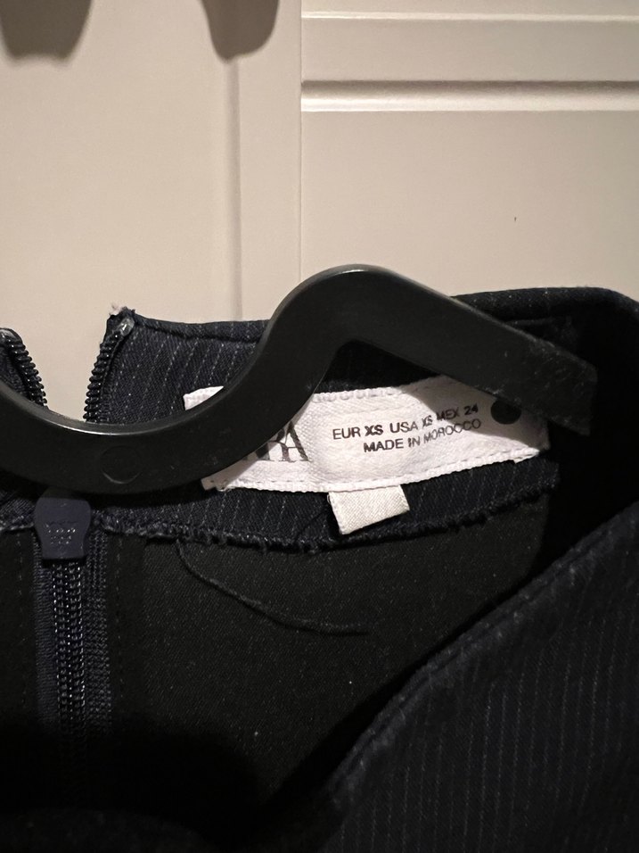 Çizgili mini elbise - Görsel 4