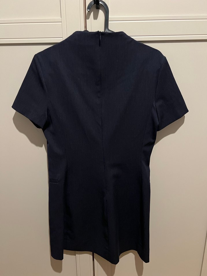 Çizgili mini elbise - Görsel 5