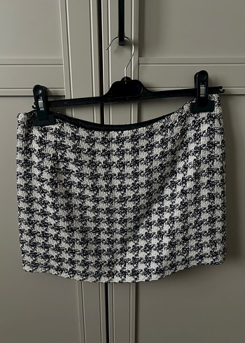 Ekoseli Mini Etek - Görsel 4