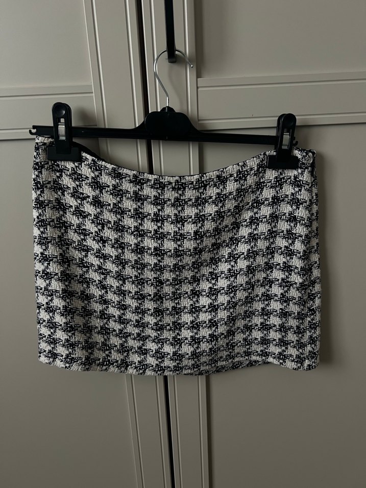 Ekoseli Mini Etek - Görsel 2