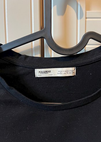 Siyah Kısa Kollu elbise - Görsel 5