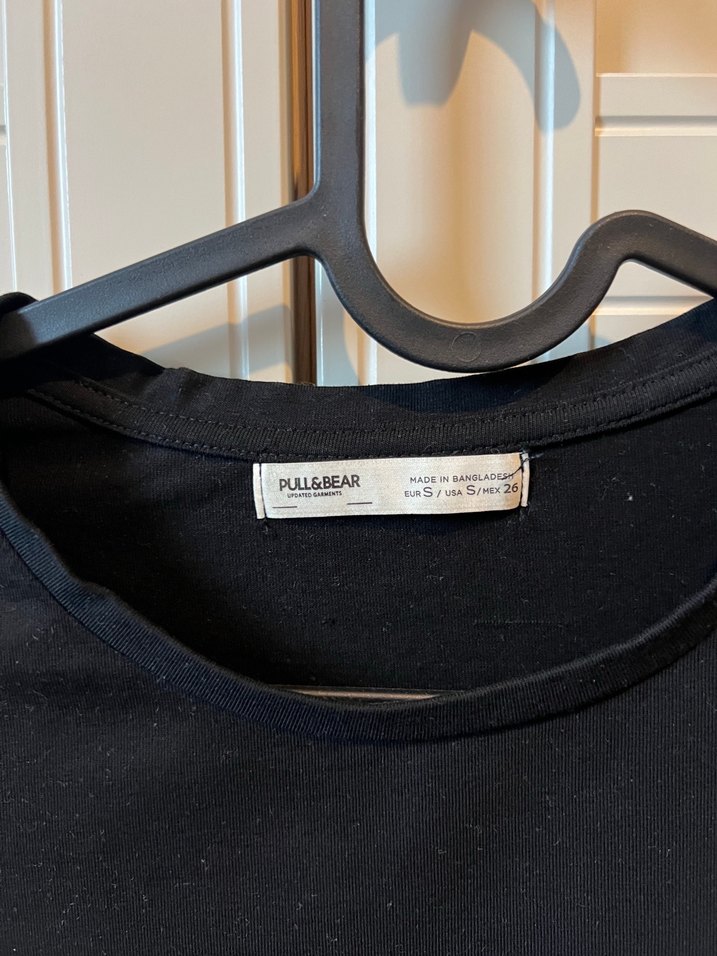 Siyah Kısa Kollu elbise - Görsel 5