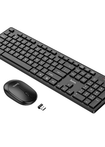 Hoco GM17 Business Kablosuz Klavye ve Mouse Seti - Türkçe Q