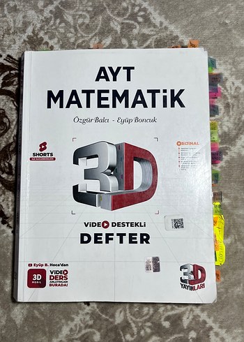 AYT Matematik 3D Video Destekli Defter