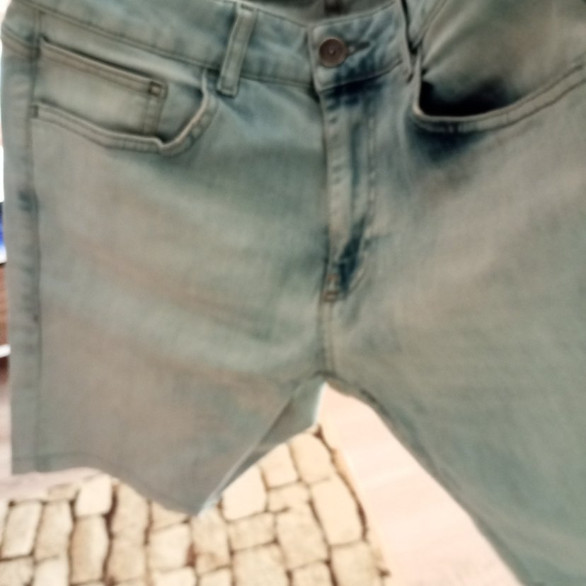 Gri Kot şort - Görsel 3