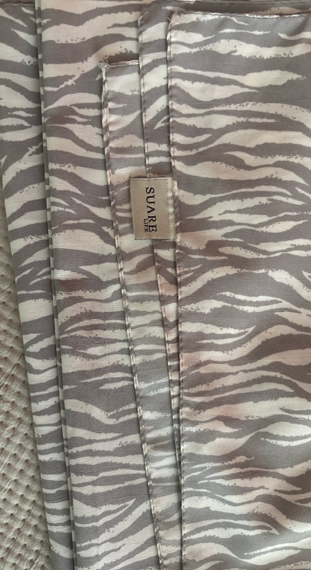 Gri Zebra Desenli Çocuk Battaniyesi - Görsel 2