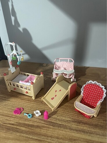 Sylvanian Families bebek çocuk odası