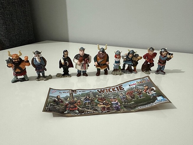 Kinder Wickie set