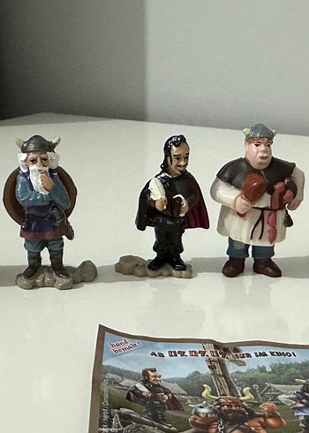  Beden Renk Wickie ve Vikingler Full Set