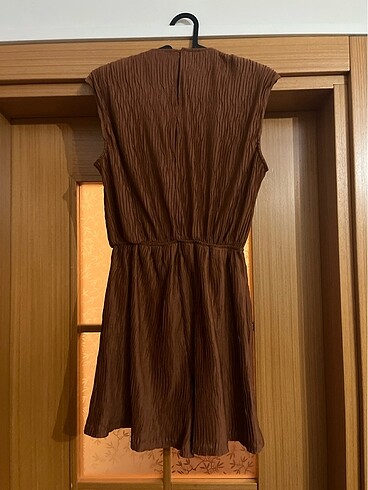 Tarçın rengi m beden tulum - Görsel 5