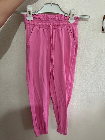 Pembe kız çocuk pantolon yazlık