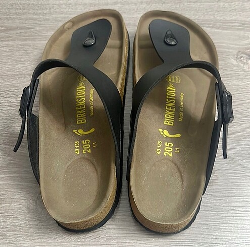 43 Beden Birkenstock Siyah Erkek Terlik 43 Numara