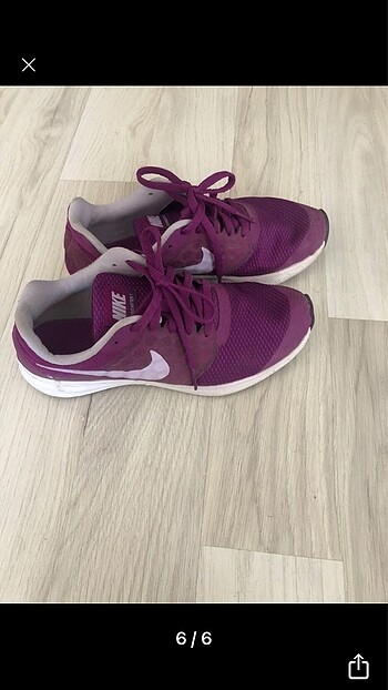 Orijinal mor nike ayakkabı