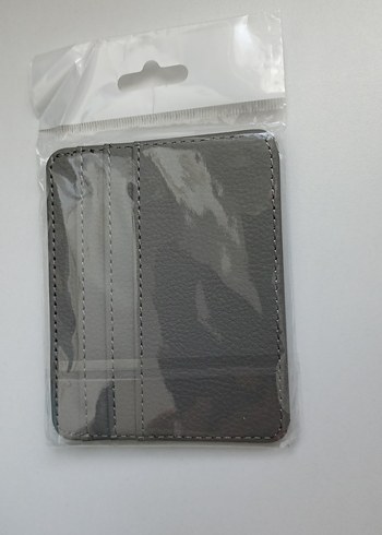 Gri Deri Cüzdan - Görsel 4