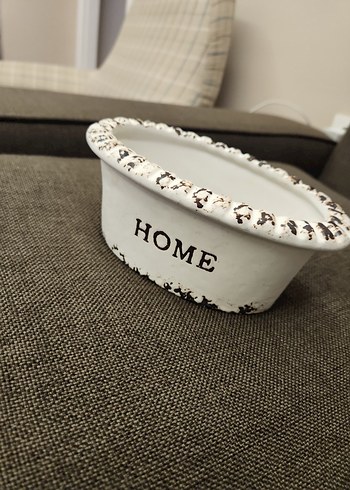 Beyaz Dekoratif Ev Yazılı Obje - Görsel 4