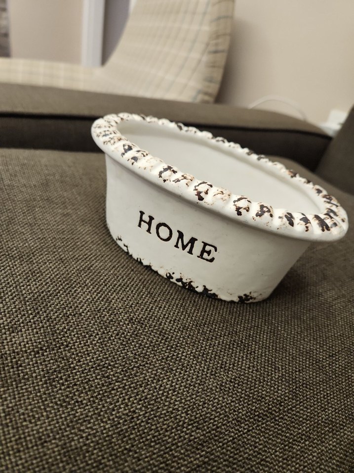 Beyaz Dekoratif Ev Yazılı Obje - Görsel 4