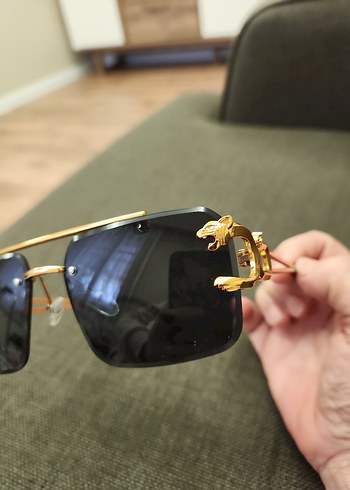 Klasik Gold Tokalı Kadın Güneş Gözlüğü - Görsel 7