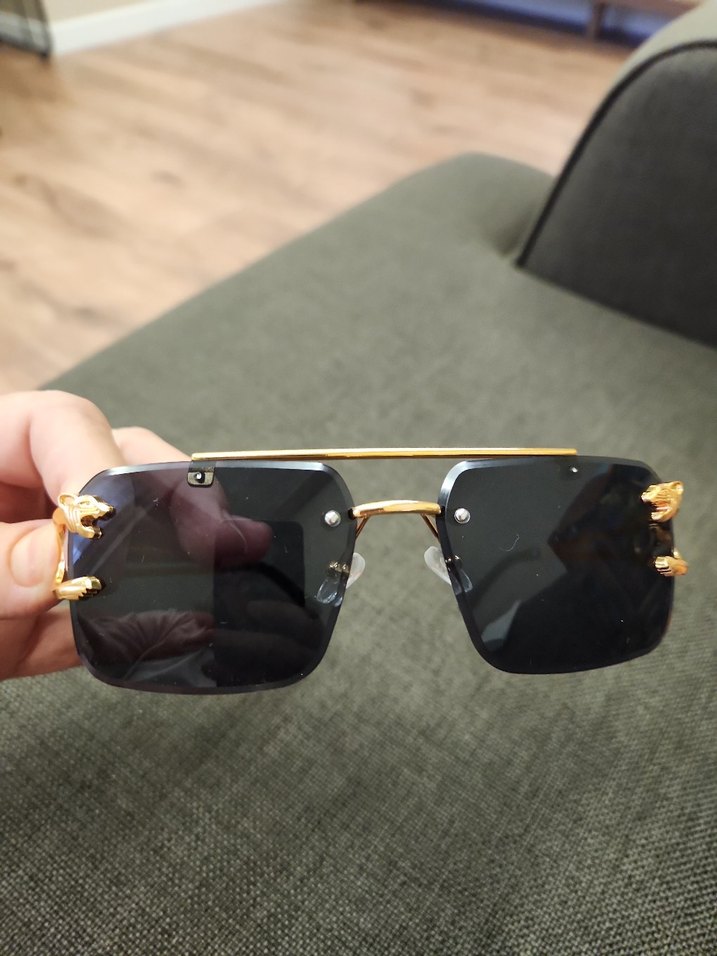 Klasik Gold Tokalı Kadın Güneş Gözlüğü - Görsel 5
