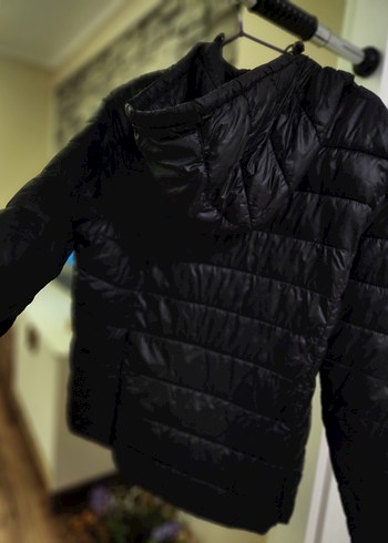 LC Waikiki siyah İnce Kadın Mont 44 beden - Görsel 2