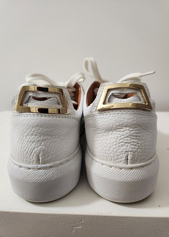 Beyaz bağcıkı Derimod Bayan Spor Ayakkabı 37 numara - Görsel 4