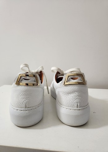 Beyaz bağcıkı Derimod Bayan Spor Ayakkabı 37 numara - Görsel 7