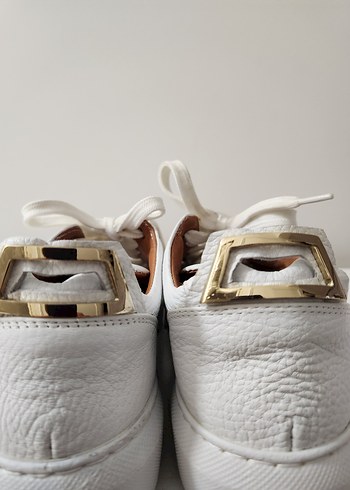 Beyaz bağcıkı Derimod Bayan Spor Ayakkabı 37 numara - Görsel 6