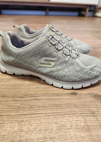 SKECHERS Bayan Spor Ayakkabı 37 NUMARA Bej rengi - Görsel 2