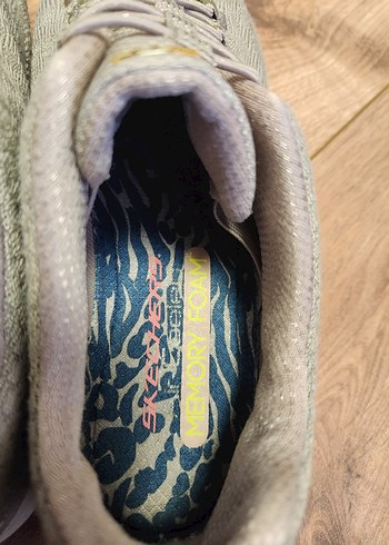 SKECHERS Bayan Spor Ayakkabı 37 NUMARA Bej rengi - Görsel 5