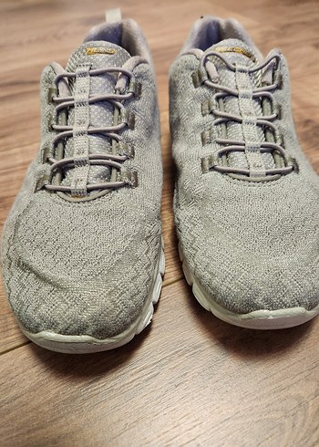 SKECHERS Bayan Spor Ayakkabı 37 NUMARA Bej rengi - Görsel 4