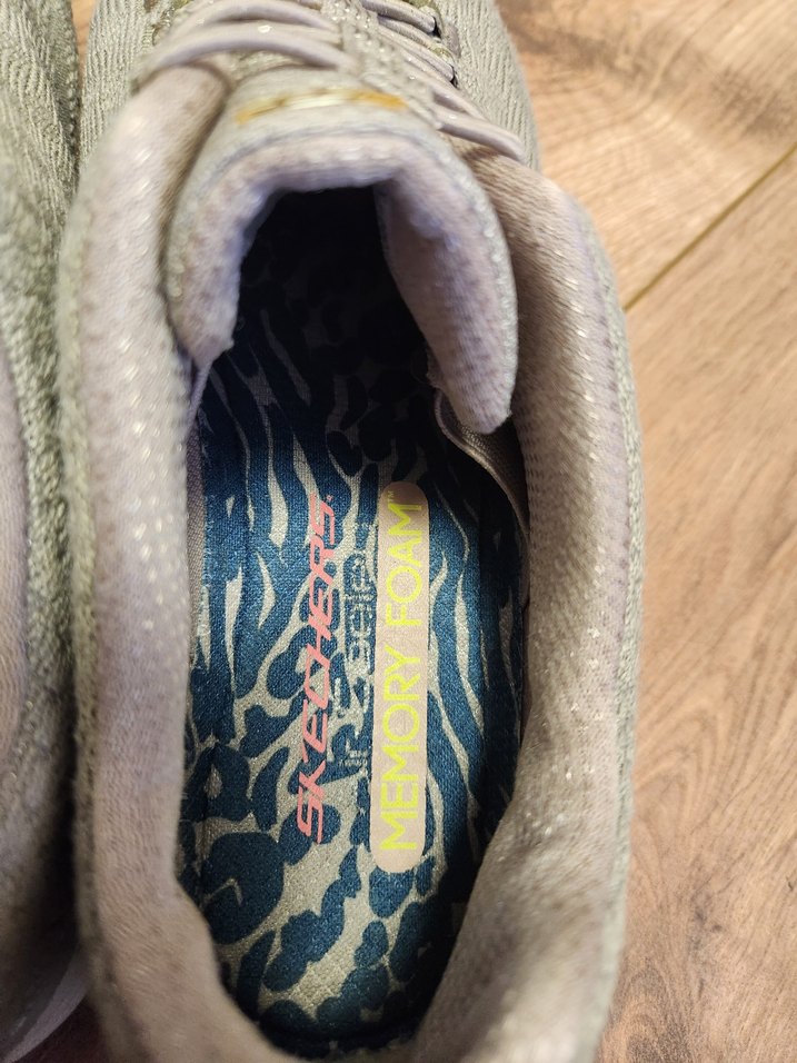 SKECHERS Bayan Spor Ayakkabı 37 NUMARA Bej rengi - Görsel 5