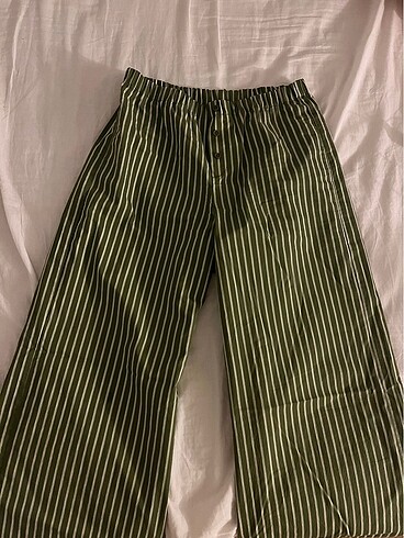 pull&bear çizgili alt pantolon