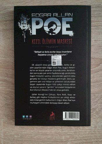  Edgar Allan Poe - Kızıl Ölümün Maskesi