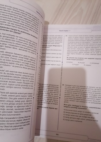 Yks Sözel Sayısal Yeterlilik Testleri