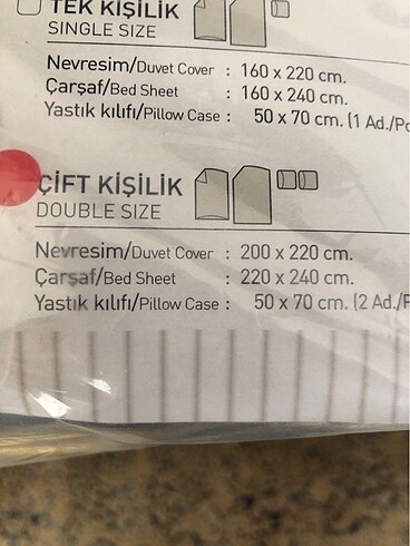 Beden Çift kişilik nevresim takımı yüzde 65 pamuk 35 pes