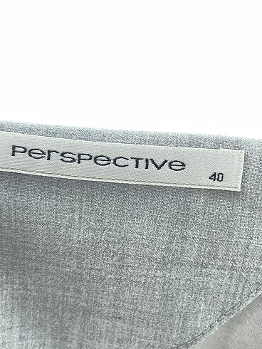 40 Beden gri Renk Perspective Kısa Elbise %70 İndirimli.