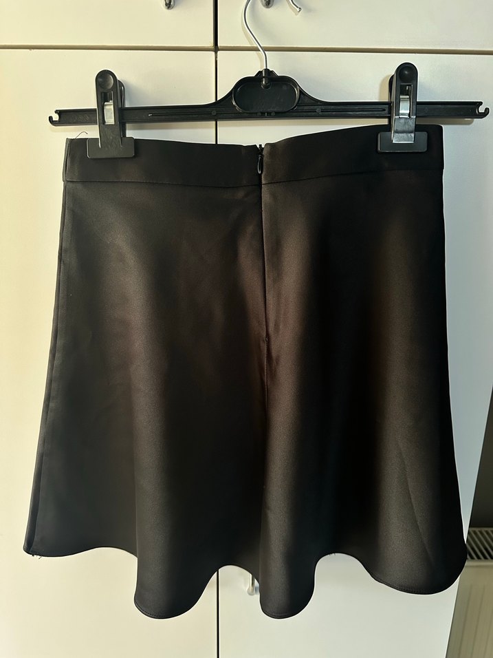 Network Siyah Drapeli Mini Saten Etek - Görsel 5