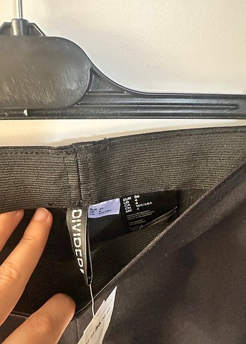 Siyah Tayt Pantalon - H&M - Görsel 4