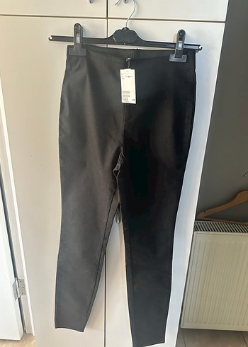 Siyah Tayt Pantalon - H&M - Görsel 3