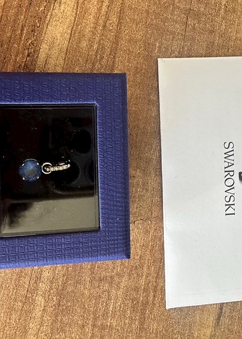 Swarovski Kadın Mavi Kırmızı Charm & Kolye Ucu - Görsel 3