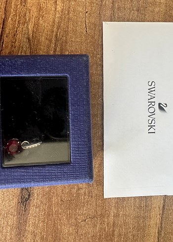 Swarovski Kadın Mavi Kırmızı Charm & Kolye Ucu - Görsel 2
