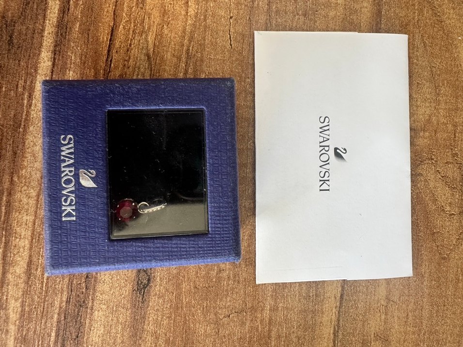 Swarovski Kadın Mavi Kırmızı Charm & Kolye Ucu - Görsel 2