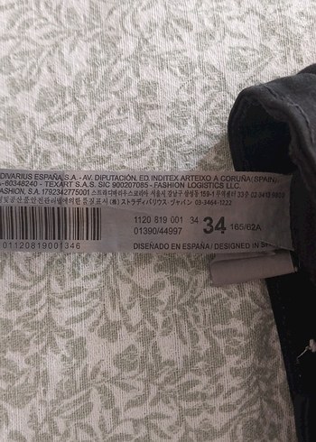 xs Beden siyah Renk Stardivarius Pantolon