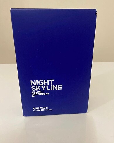 Zara night Skyline erkek parfümü 80 ml