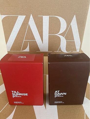 Zara 2 li erkek parfüm set