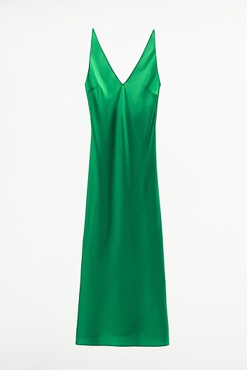 Zara Zara ZW collection saten elbise