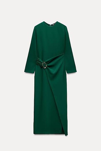 Zara yeni sezon aplikeli elbise