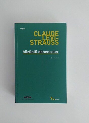  Claude Levi Strauss Hüzünlü Dönenceler