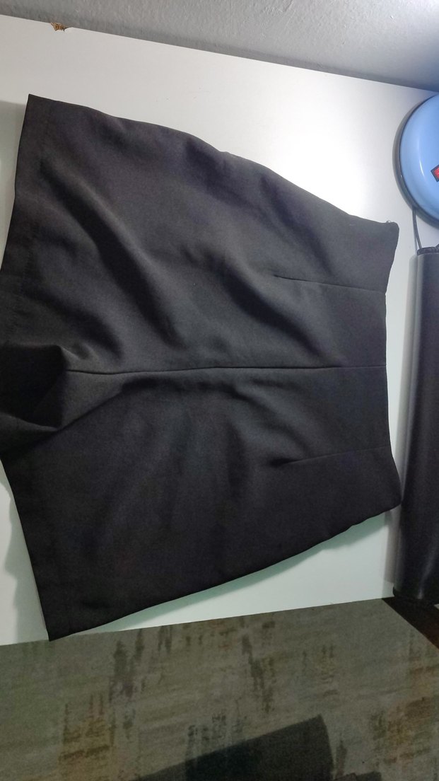 Siyah Kadın Mini Etek - Görsel 2